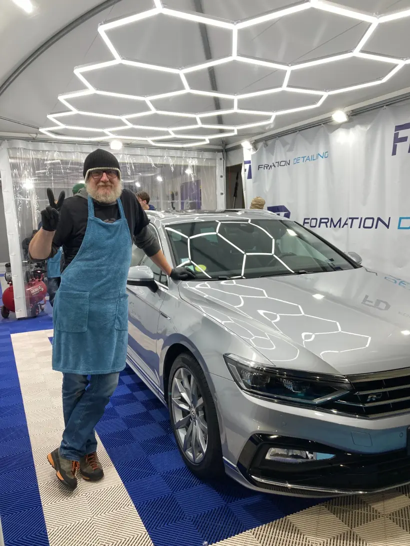 Marc-Olivier en formation professionnelle de detailing chez Formation Detailing à Paris